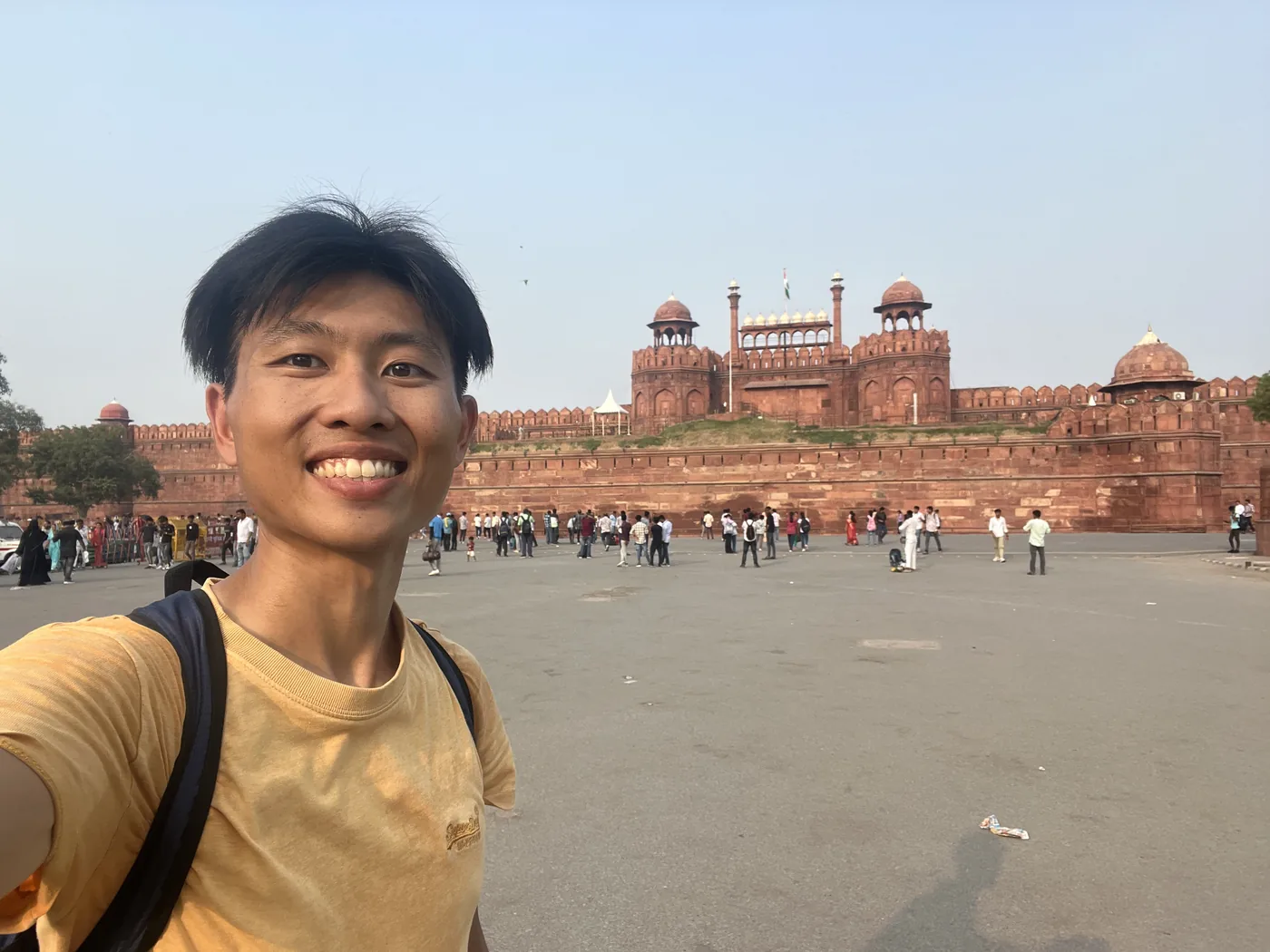 Selfie at Red Fort, New Delhi