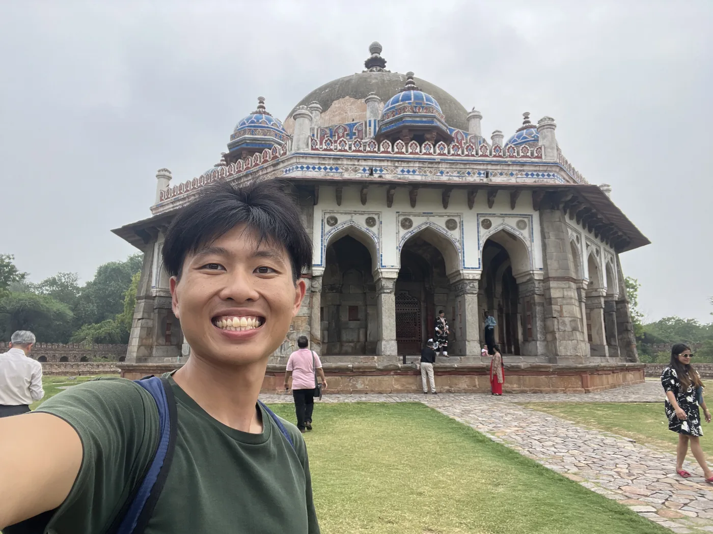 Selfie at Isa Khan's Tomb, Humayun's Tomb complex, Delhi