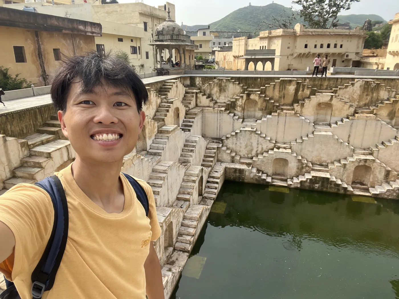 Selfie at Panna Meena ka Kund stepwell, Jaipur