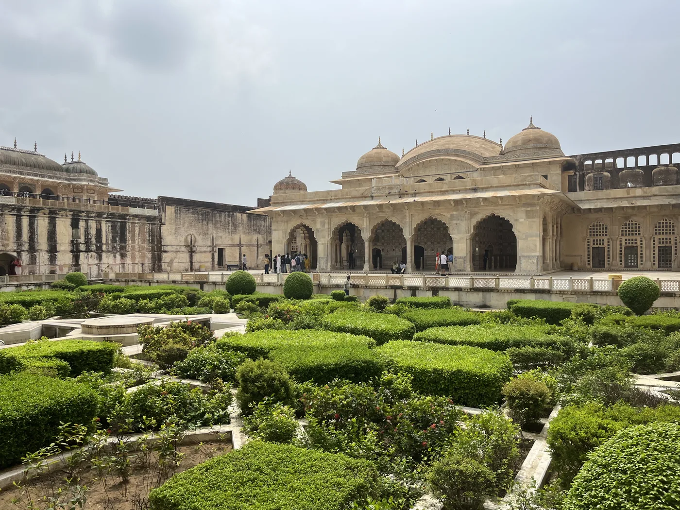 Aram Bagh garden inside Amber Fort, Jaipur