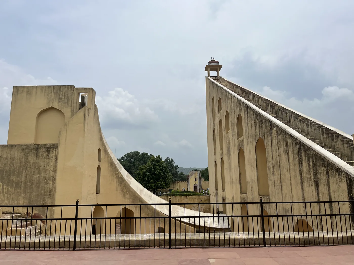 Samrat Yantra giant sundial at Jantar Mantar, Jaipur