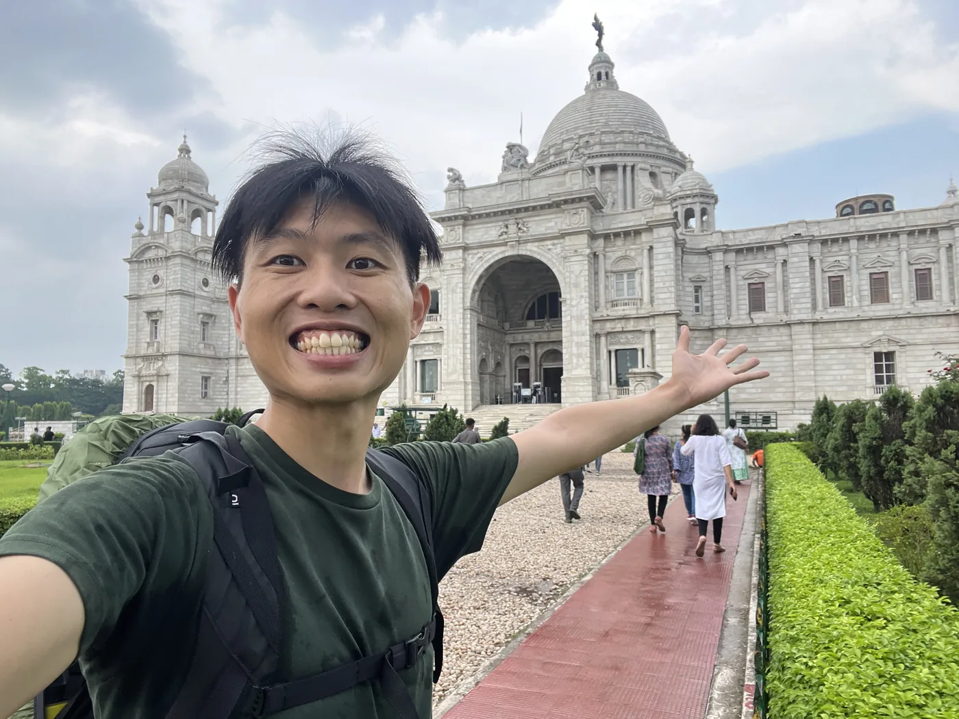 Selfie at Victoria Memorial, Kolkata