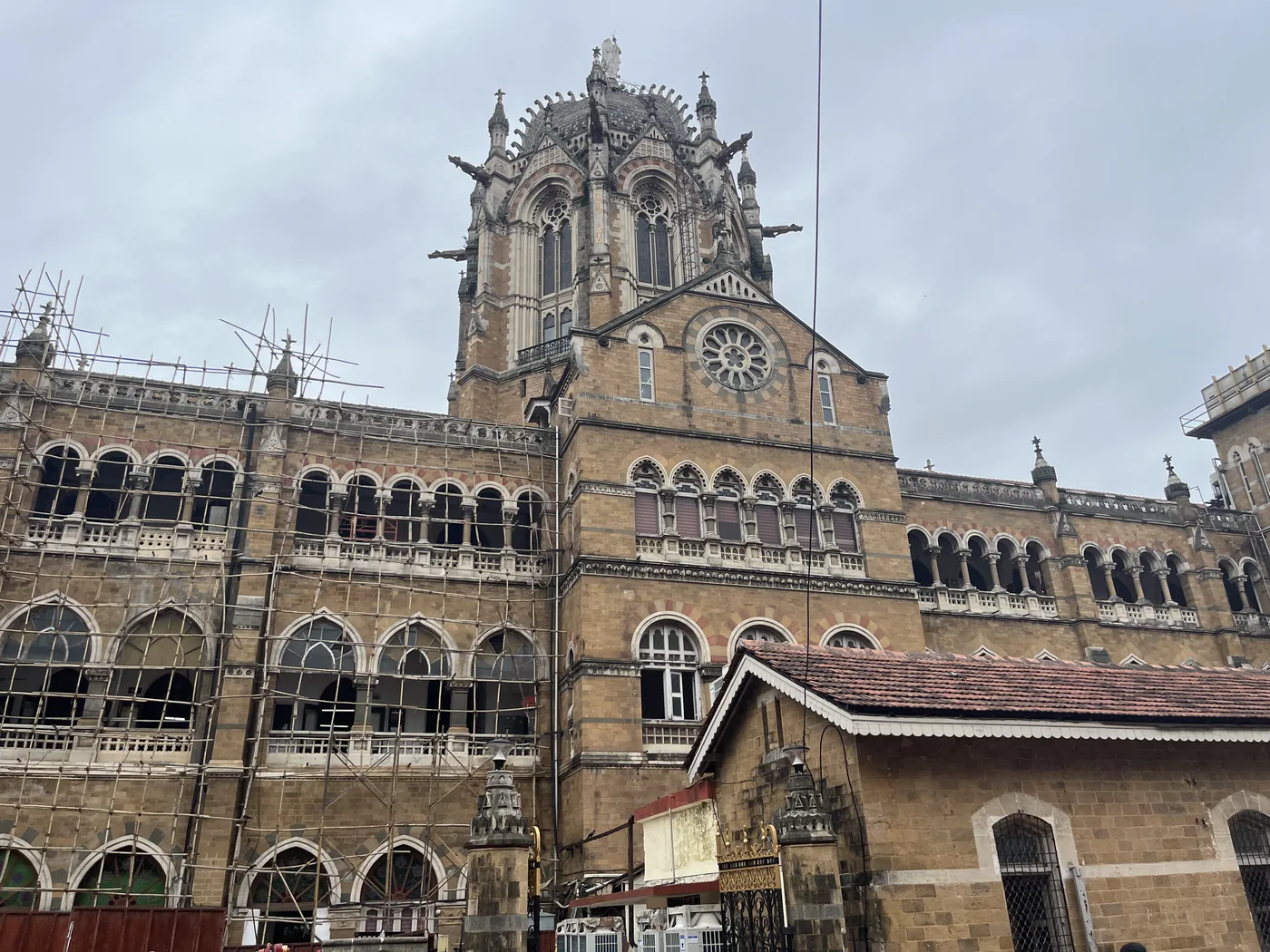 Chhatrapati Shivaji Maharaj Terminus CSMT daytime, Mumbai