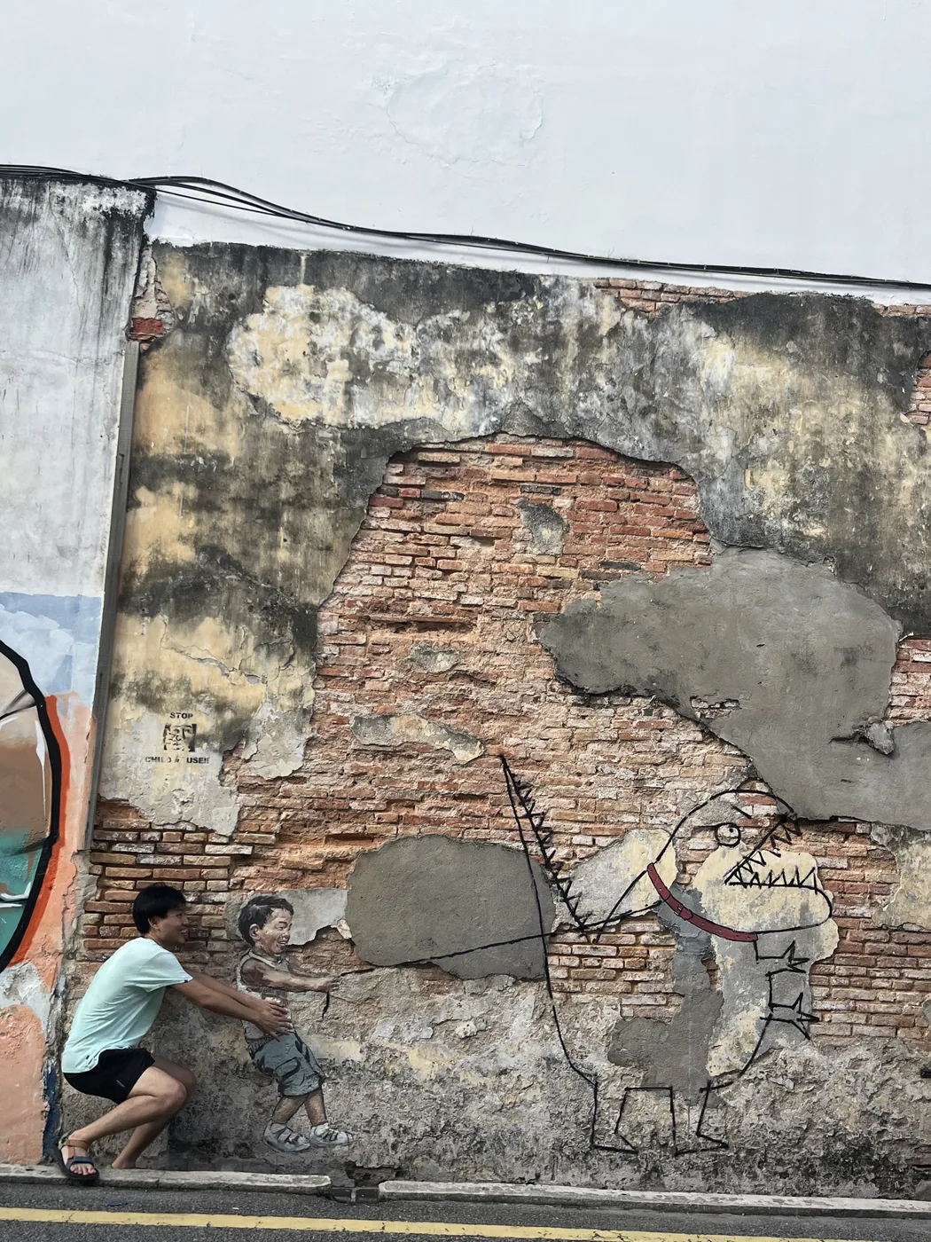 Street art mural, George Town, Penang