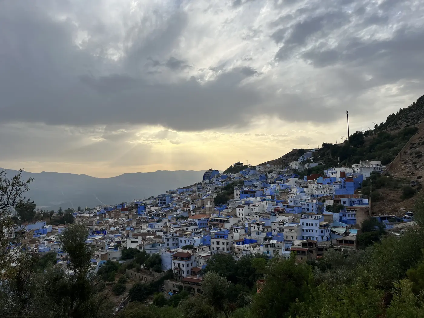 Chefchaouen travel photograph from the journey