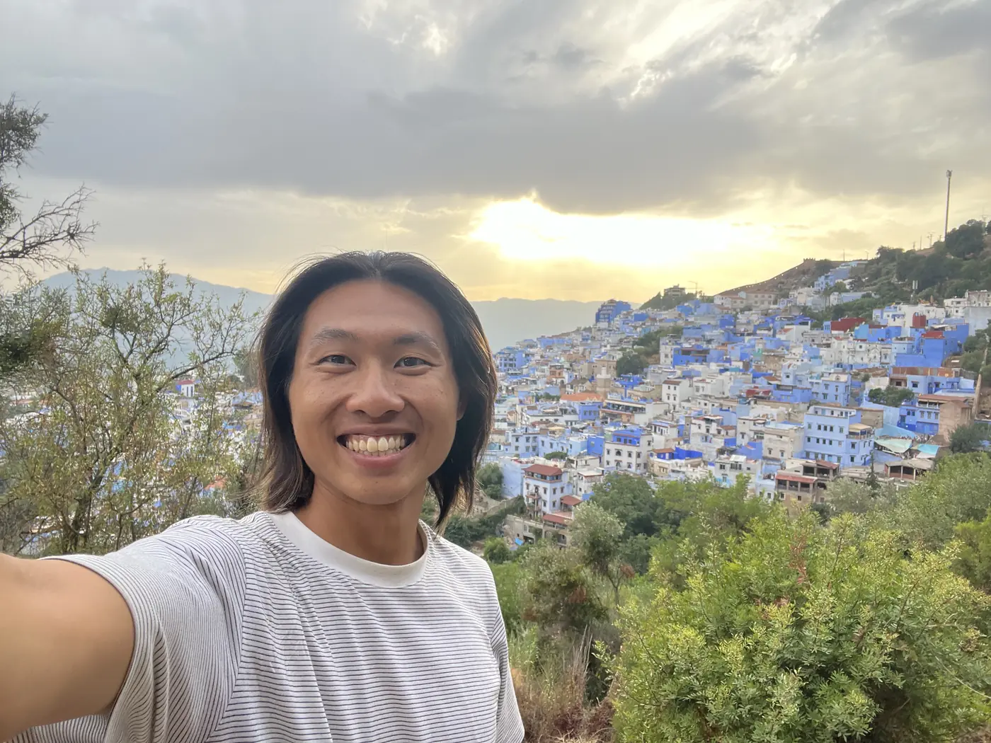 Chefchaouen travel photograph from the journey