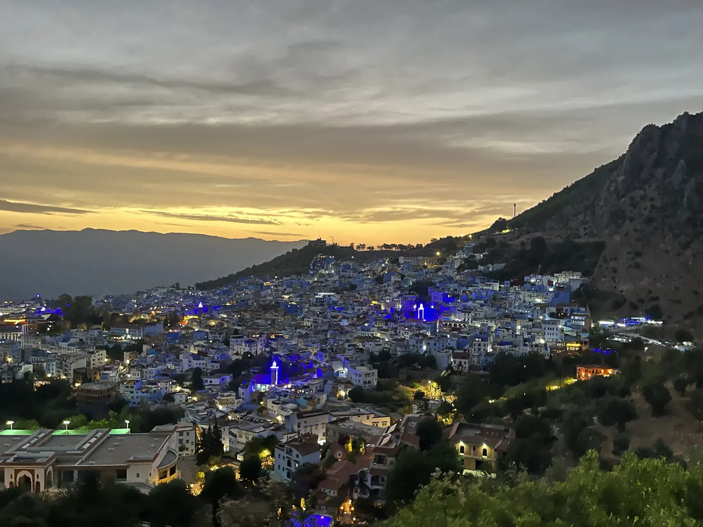 Chefchaouen travel photograph from the journey