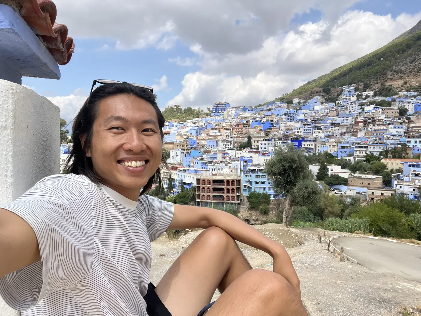 Chefchaouen travel photograph from the journey