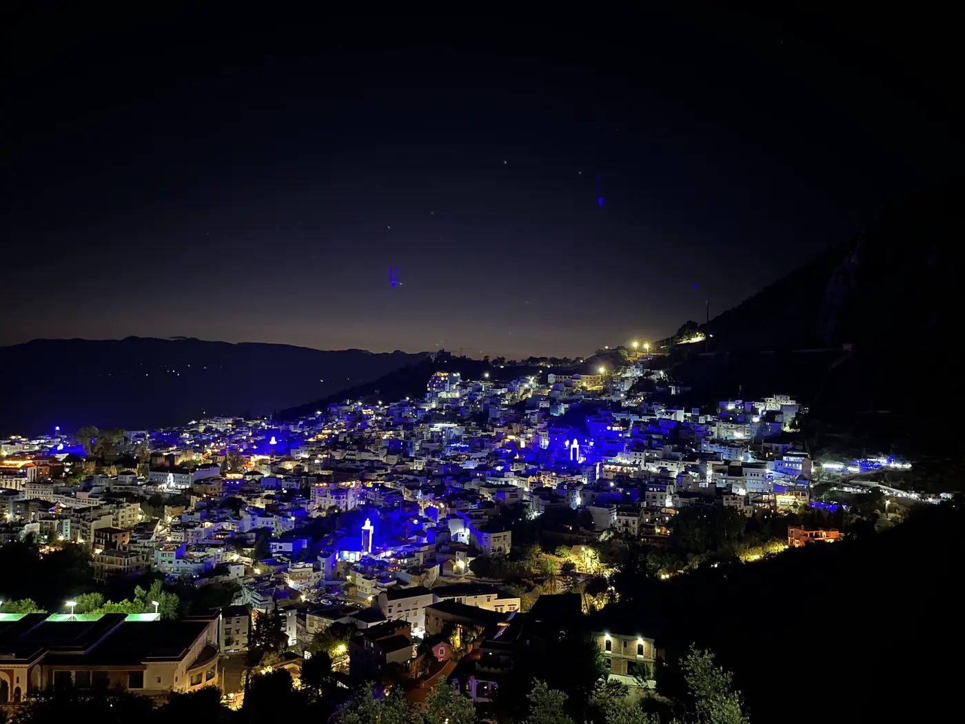 Chefchaouen travel photograph from the journey