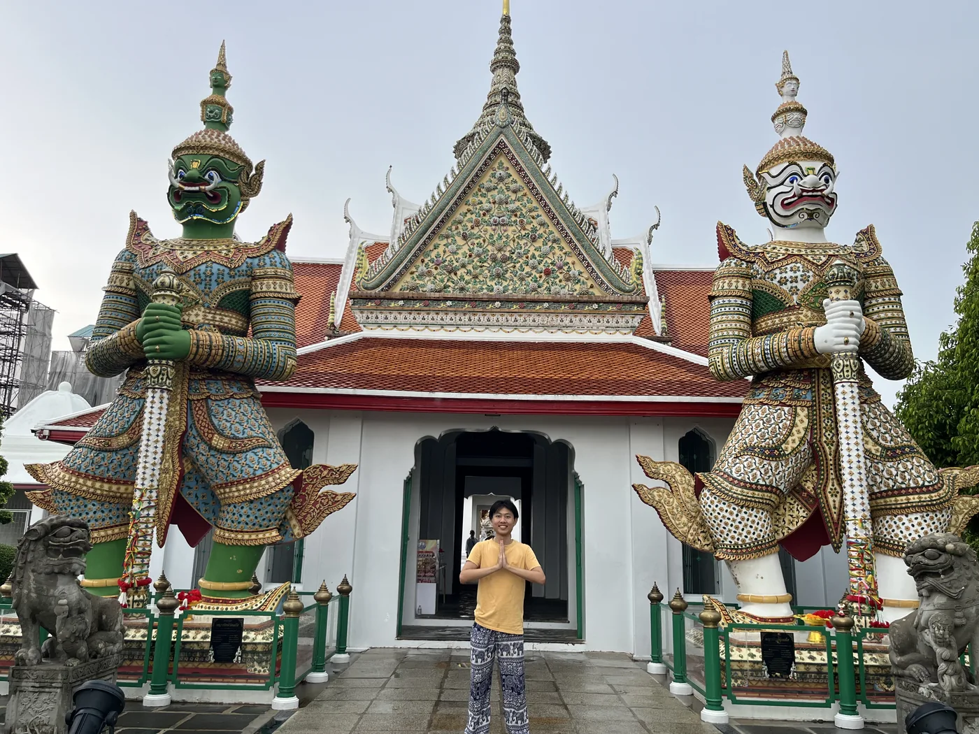 Yaksha guardians at Wat Arun, Bangkok