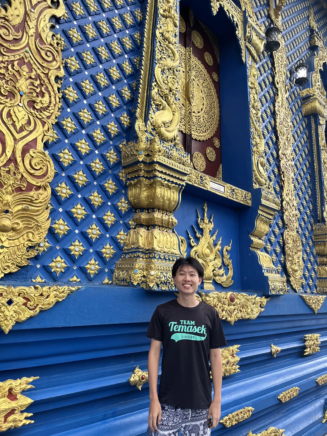 Wat Rong Suea Ten facade, Chiang Rai