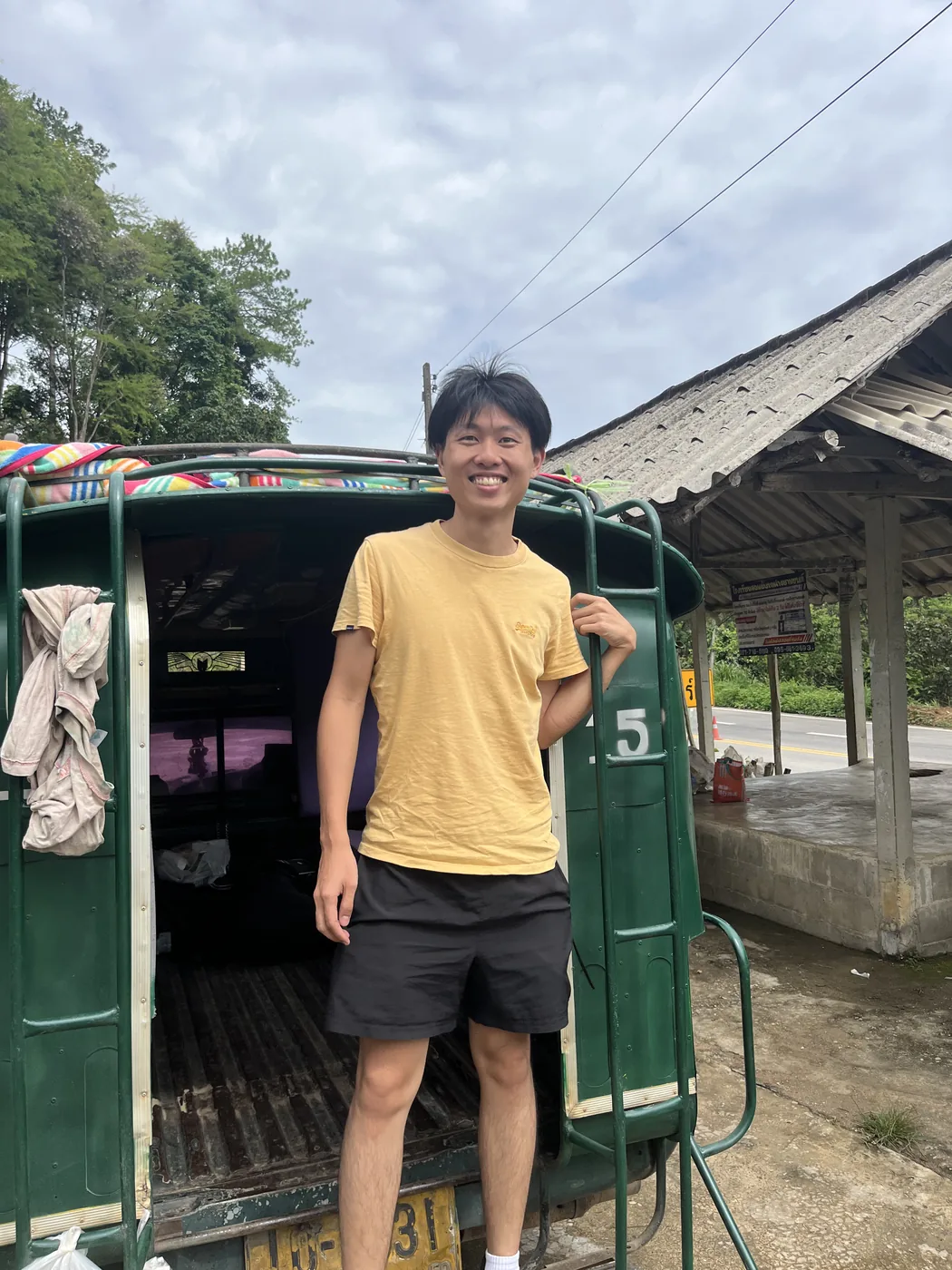 Songthaew at Mae Salong