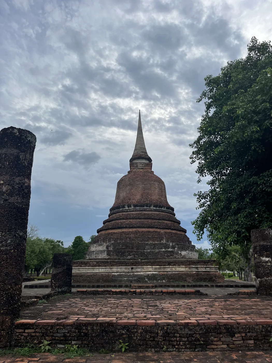 Ancient chedi, Sukhothai Historical Park