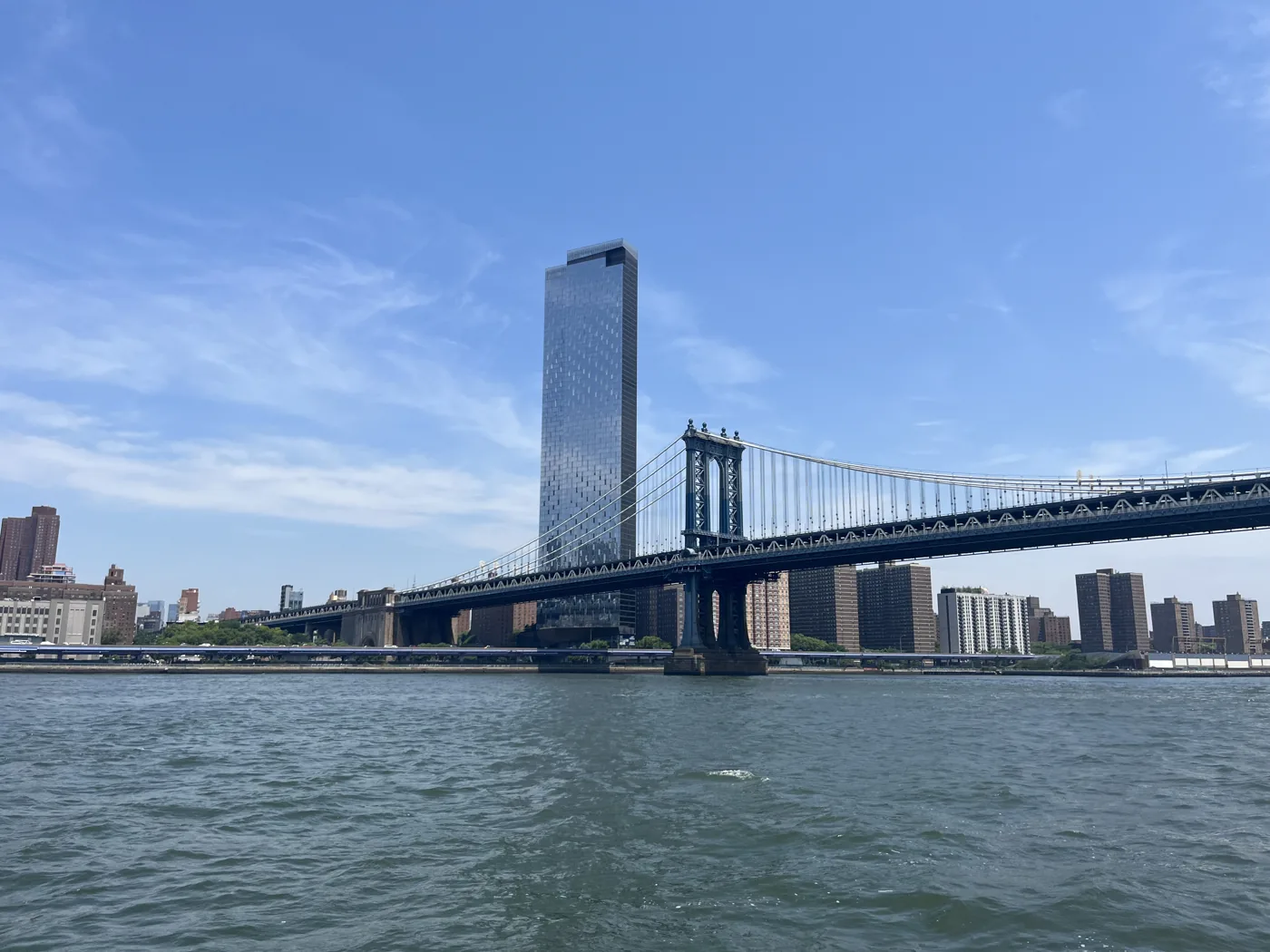 Manhattan Bridge from the East River