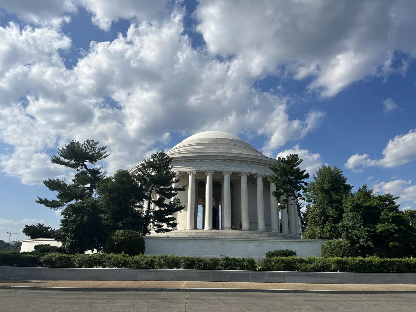 Jefferson Memorial from a distance, Washington D.C.
