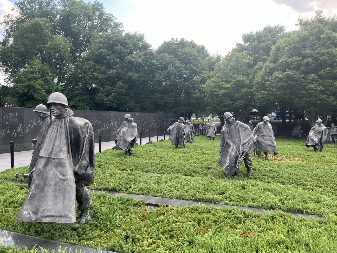 Korean War Veterans Memorial statues, Washington D.C.