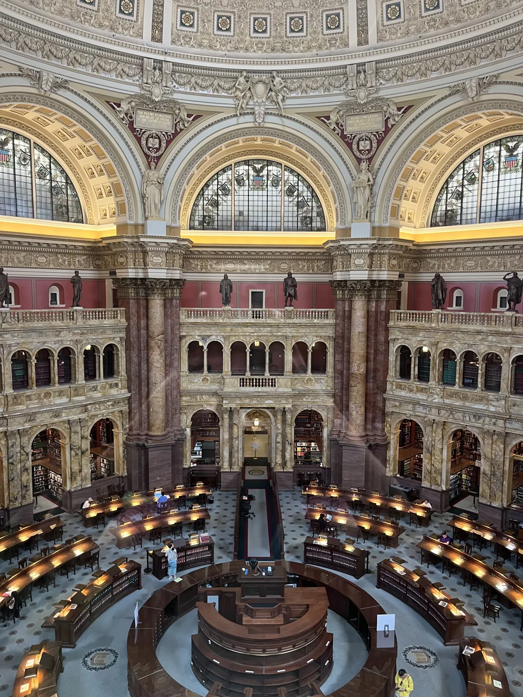 Library of Congress Main Reading Room, Washington D.C.